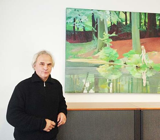 09. November 2014: Maler Klaus Steudtner